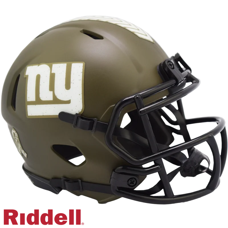 New York Giants Riddell Salute To Service Speed Mini Helmet