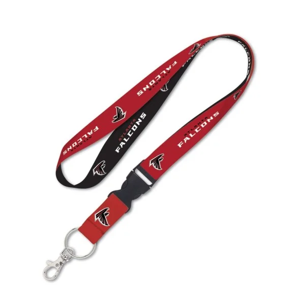 Atlanta Falcons 1" Lanyard m/aftageligt spænde