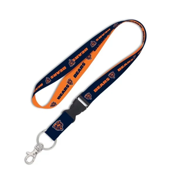 Chicago Bears 1" Lanyard m/aftageligt spænde