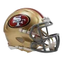 49ers de San Francisco Réplique de Vitesse Mini Casque