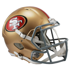 San Francisco 49ers Full Size Riddell Speed Replica Helmet