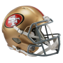 San Francisco 49ers Full Size Riddell Speed Replica Helmet