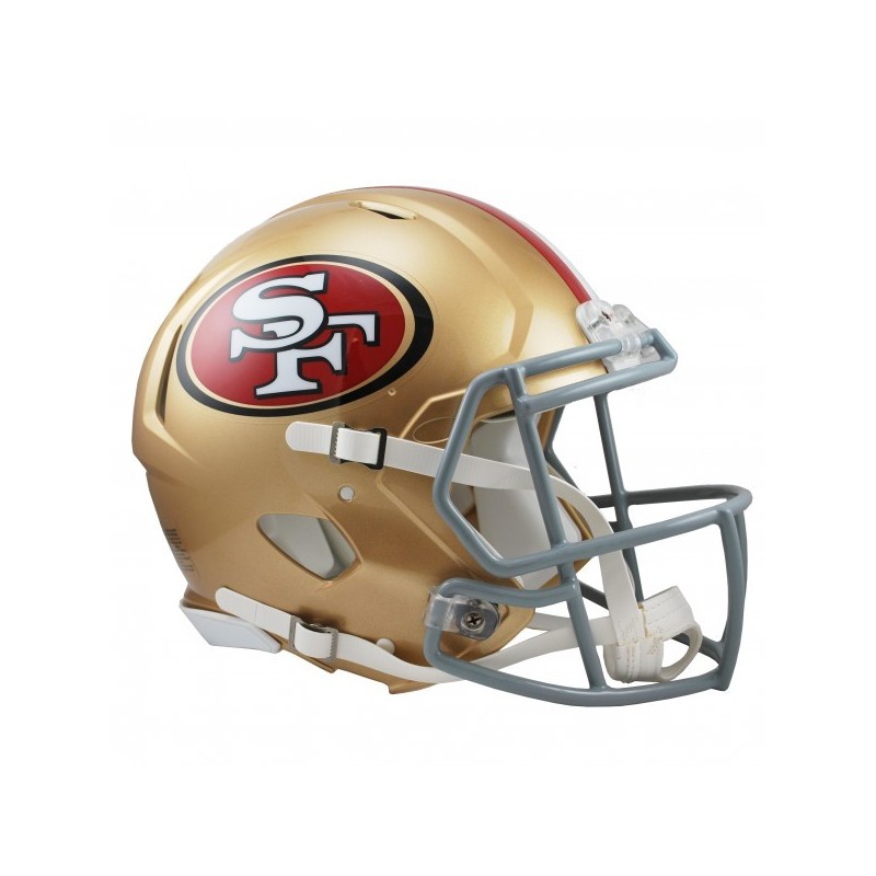 San Francisco 49ers Bounty Hunter Themed Riddell Speed Mini 