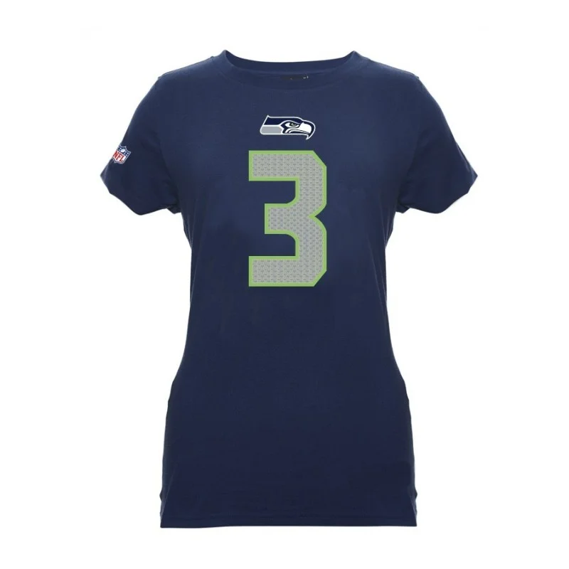 Seattle Seahawks Name And Number Ladies T-Shirt