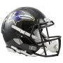 Baltimore Ravens Full-Size Riddell Revolution Speed autentiska hjälm