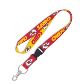 Kansas City Chiefs 1" Cordino w/ Fibbia Staccabile