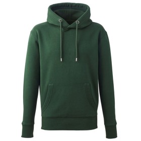 Premium Embroidered Text Cotton Hoodie
