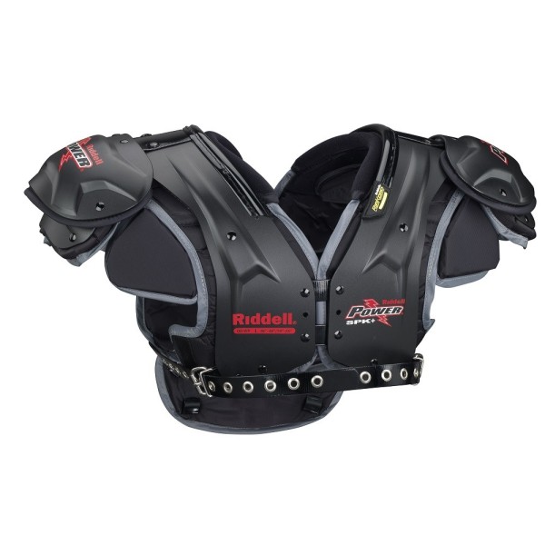 Riddell Power SPK+ QB/WR axelskydd fram