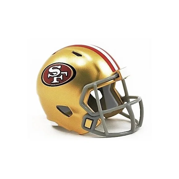 San Francisco 49ers Riddell de la NFL Speed Pocket Pro Casco