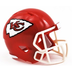 Casco Riddell NFL Speed Pocket Pro de los Kansas City Chiefs