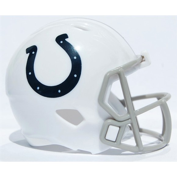 Officially Licensed NFL Plastic Snack Helmet - Colts