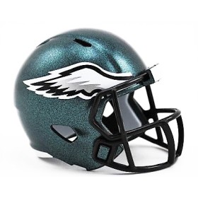 Philadelphia Eagles Riddell NFL Geschwindigkeit Tasche Pro Helm