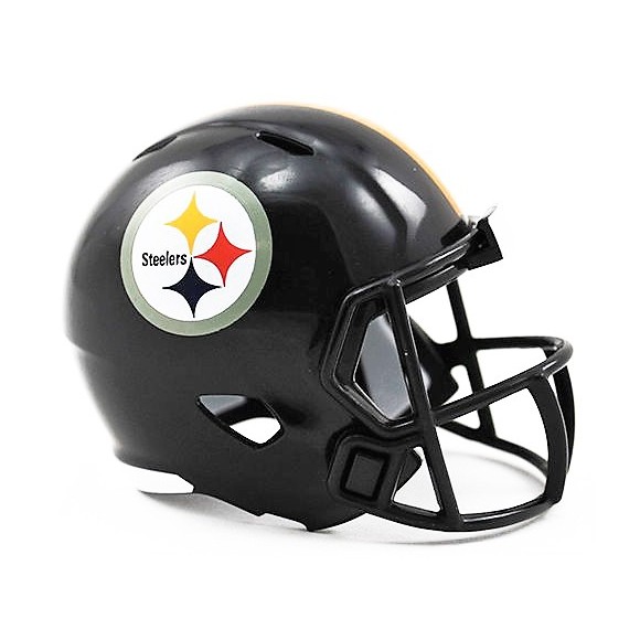 Officially Licensed NFL Plastic Snack Helmet - Steelers