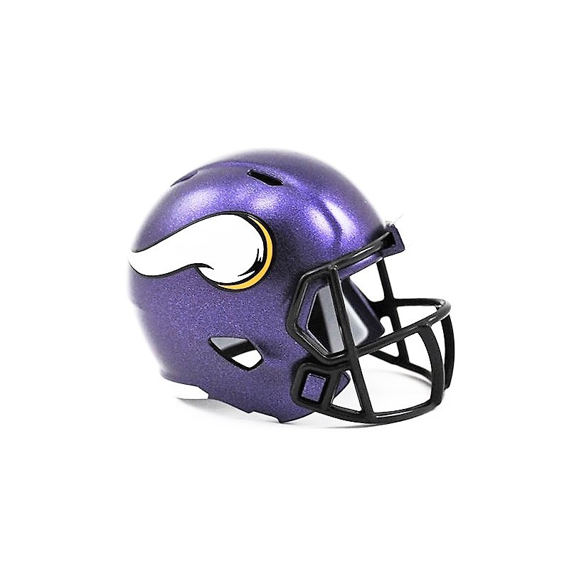 Officially Licensed NFL Plastic Snack Helmet - Vikings