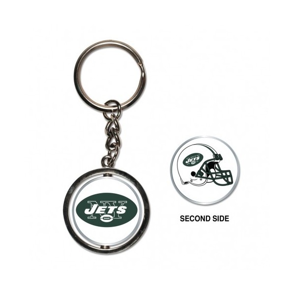 Jets De Nueva York Spinner Anillo De Claves