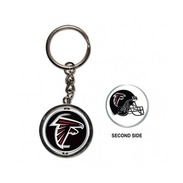 Atlanta Falcons Spinner Anillo De Claves