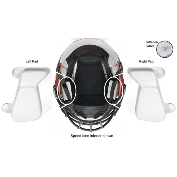 Riddell Speed Icon käkskydd vit