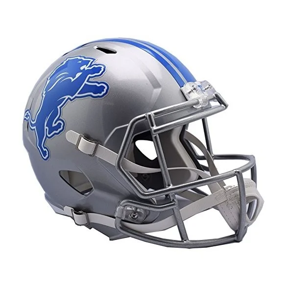 Detroit Lions Full Size Riddell Speed Replica Helmet