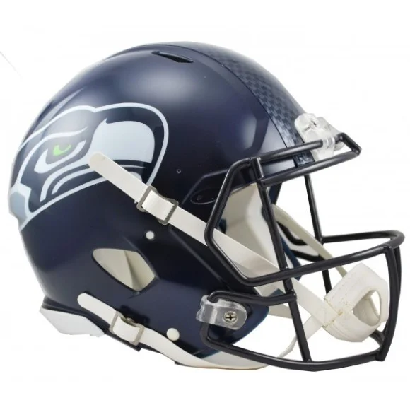 Seattle Seahawks En Tamaño Completo Riddell Speed Réplica De Casco