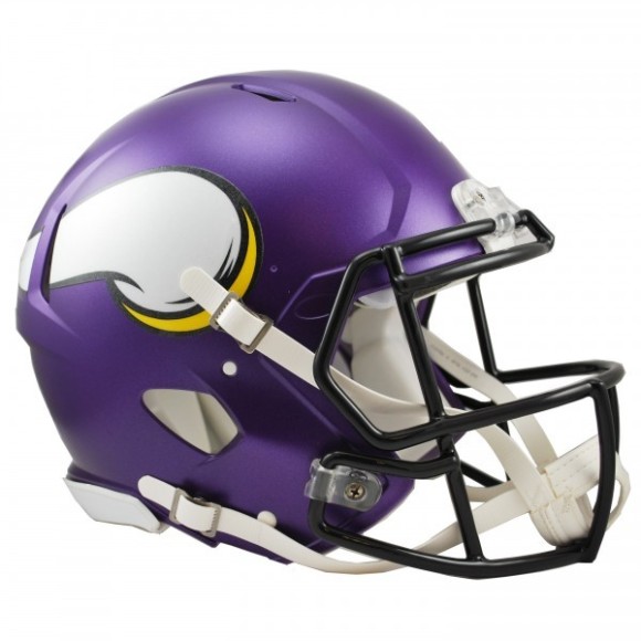 Minnesota Vikings Riddell LUNAR Alternate Revolution Speed Flex Authentic  Football Helmet