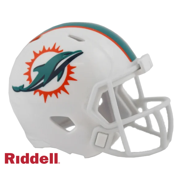 Casco NFL Speed Pocket Pro dei Miami Dolphins (2018)