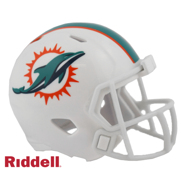 Miami Dolphins (2018) NFL Speed Pocket Pro Helmet