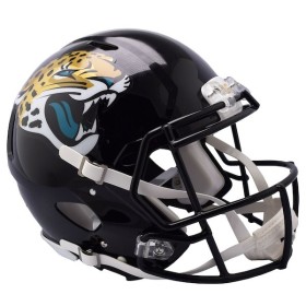 Jacksonville Jaguars (2018) Casque authentique Riddell Revolution Speed grandeur nature