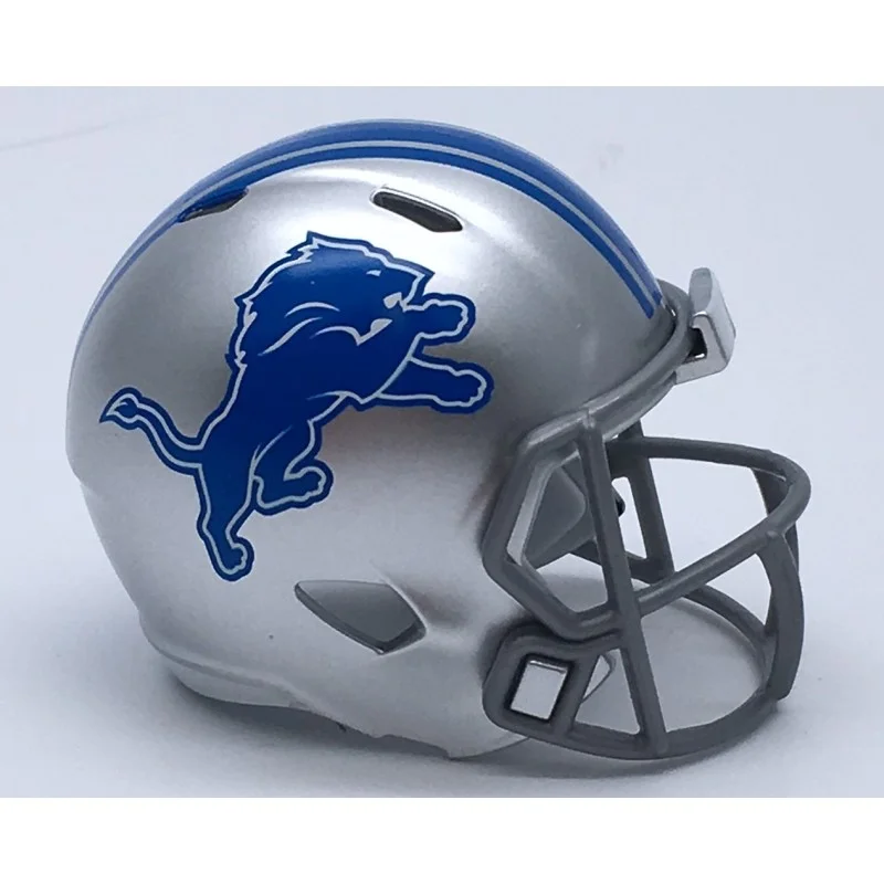 Officially Licensed NFL Plastic Snack Helmet - Lions