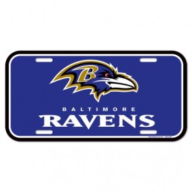 Plaque d'immatriculation des Ravens de Baltimore