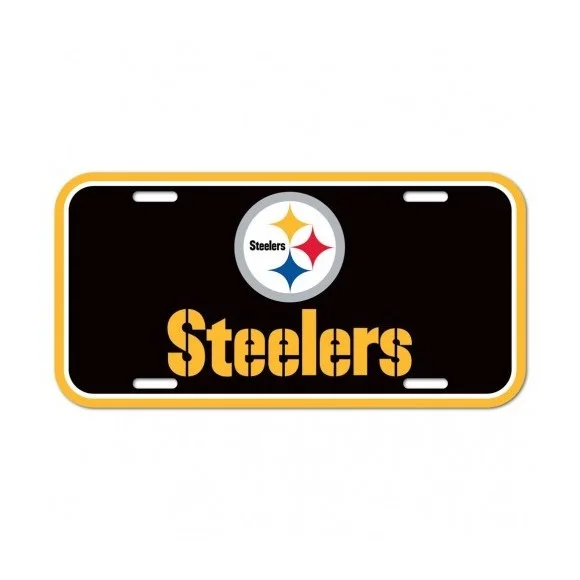 Targa di licenza Pittsburgh Steelers