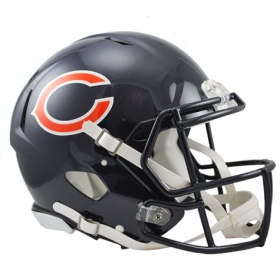 Chicago Bears Full-Size Riddell Revolution Speed Authentic Helmet