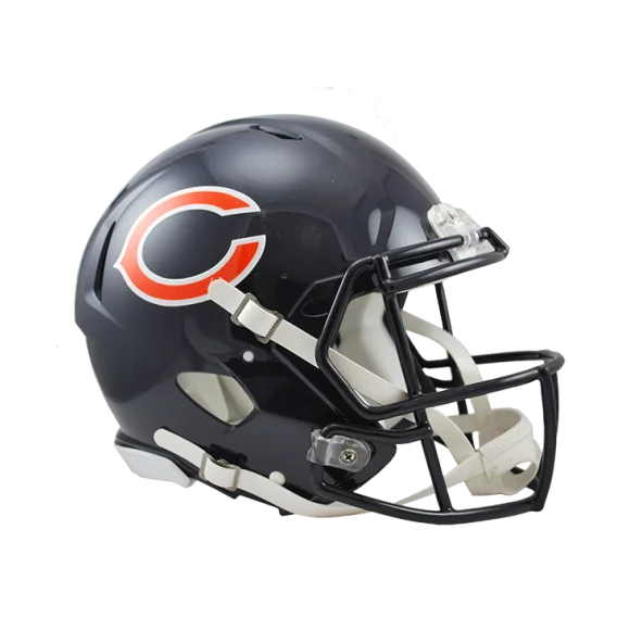 Chicago Bears Full-Size Riddell Revolution Speed Authentic Hjelm