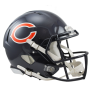 Chicago Bears full storlek Riddell Revolution Speed Authentic hjälm
