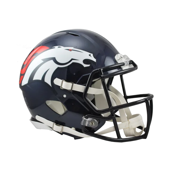 Denver Broncos Full-Size Riddell Revolution velocità casco autentico