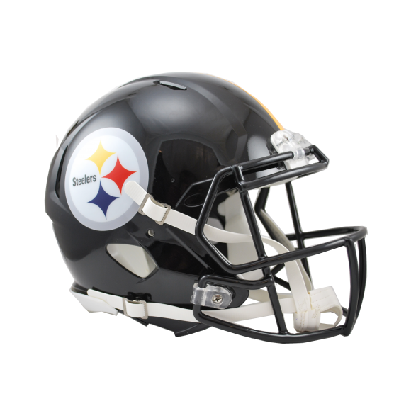 Pittsburgh Steelers Flash Gold Authentic Speed Helmet