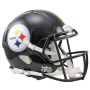 Pittsburgh Steelers Full-Size Riddell Revolution Geschwindigkeit authentische Helm