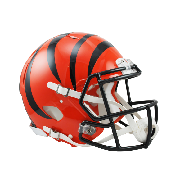 NEW CINCINNATI BENGALS WHITE ALTERNATE AUTHENTIC SPEEDFLEX FULL SIZE  HELMET!!!