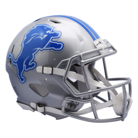 Detroit Lions full storlek Riddell Revolution Speed Authentic hjälm