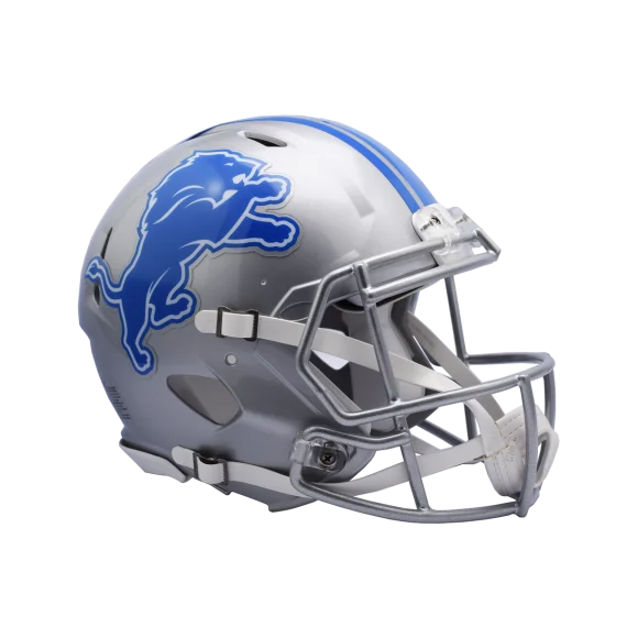 Detroit Lions Casque authentique Riddell Revolution Speed pleine taille