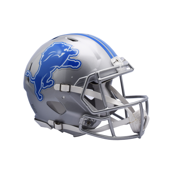 Detroit Lions Full-Size Riddell Revolution Speed Authentic Hjelm