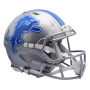Detroit Lions Full-Size Riddell Revolution Speed Authentic Hjelm