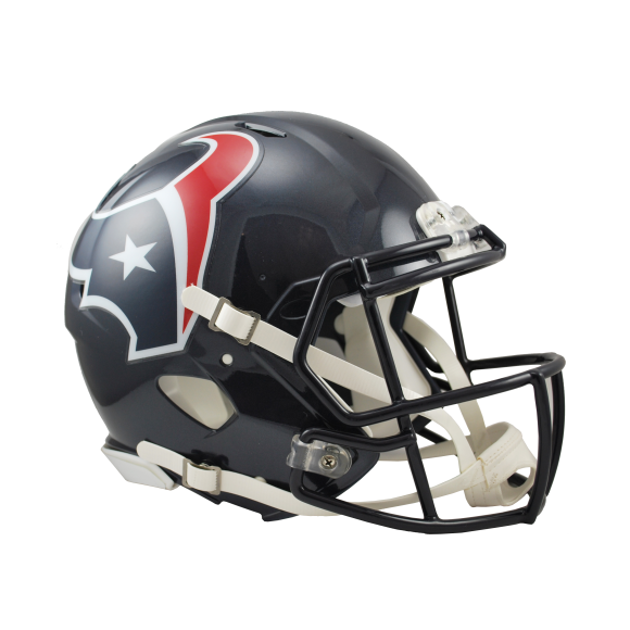 HOUSTON TEXANS NFL Authentic GAMEDAY Football Helmet w/ NIKE Eye Shield