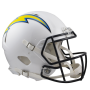 Los Angeles Chargers Full-Size Riddell Revolution Speed Authentic Helmet