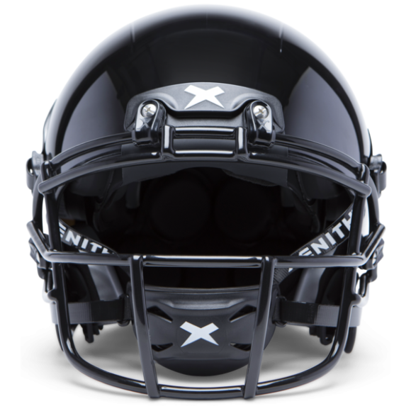 New England Patriots CUSTOM Matte Black - Metallic Silver Mini Football  Helmet