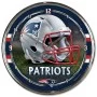 Horloge chromée New England Patriots