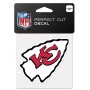 Kansas City Chiefs 4" x 4" Logo Decal