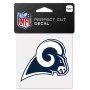 Los Angeles Rams 4 "x 4" Logo Decalcomania