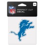 Detroit Lions 4" x 4" Logo Decal