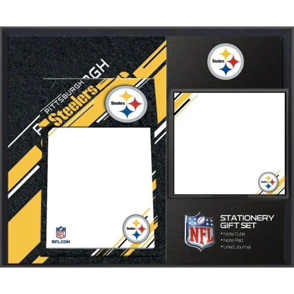 Pittsburgh Steelers gaveæske med papirvarer