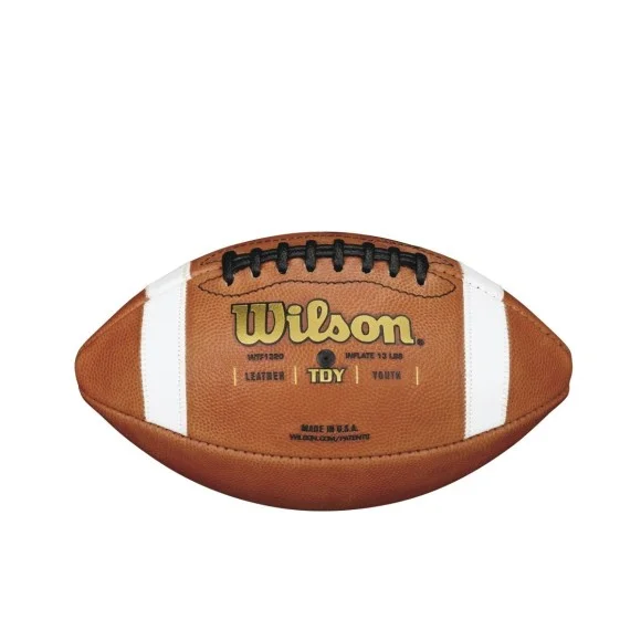 Super Bowl I (One 1) Official Leather Authentic Game Football by Wilson